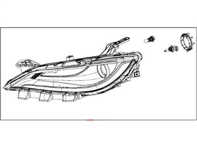 Фара CHRYSLER 68110251AE