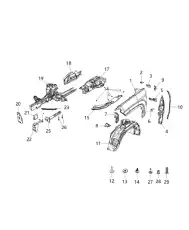 BRACKET 68243854AA CHRYSLER