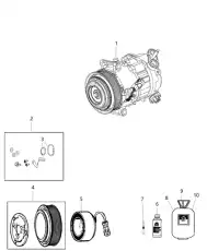COMPRESOR 68245083AA CHRYSLER