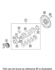 FASTNER 68117013AA CHRYSLER