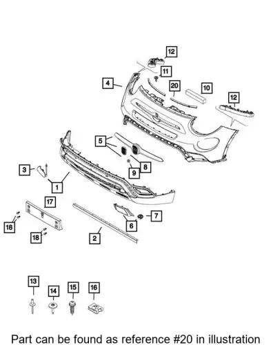 SEAL 68339114AA CHRYSLER