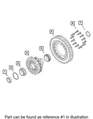 SEAL 68119358AA CHRYSLER