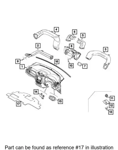 SILENCER 68246980AA CHRYSLER