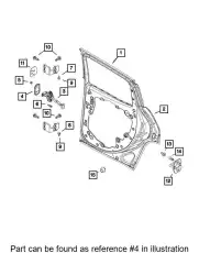 SEAL 68121802AA CHRYSLER