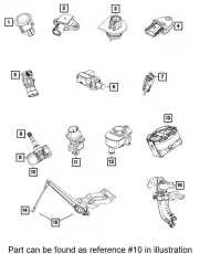 SENSOR 68249201AA CHRYSLER