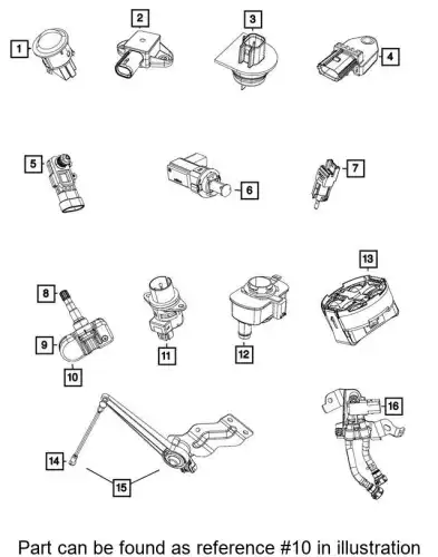 SENSOR 68249201AA CHRYSLER