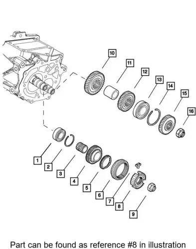 Ступица CHRYSLER 68136853AA