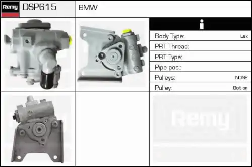 Насос гидроусилителя руля DELCO REMY DSP615