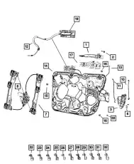 LATCH 68250661AC CHRYSLER