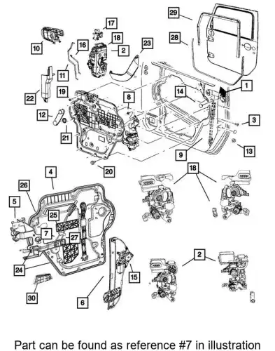 CABLE 68014959AA CHRYSLER