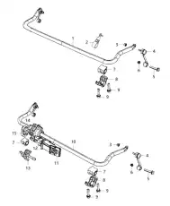 BUSHING 68251376AA CHRYSLER