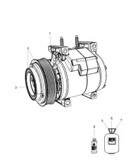 COMPRESOR 68251534AE CHRYSLER
