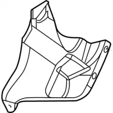 Подкрылок CHRYSLER 68251641AB
