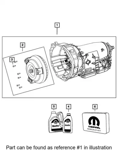 TRANS KIT 68139060AA CHRYSLER