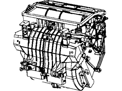 68018095AA GEHAEUSE VERTEI CHRYSLER
