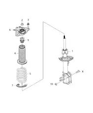 ABSORBER 68359649AA CHRYSLER
