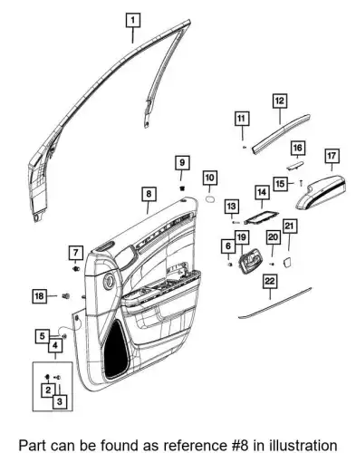 PANELASSY 5PG451C3AI CHRYSLER