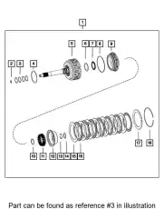 SEAL RING 68253940AA CHRYSLER