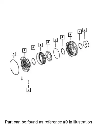 SEAL RING 68253942AA CHRYSLER