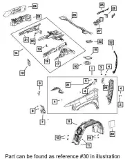 SILENCER 68141667AA CHRYSLER