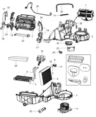 EVAPORATO 68142406AC CHRYSLER