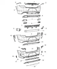 FASCIA 5PP50TZZAD CHRYSLER