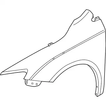 FENDER 68143656AA CHRYSLER