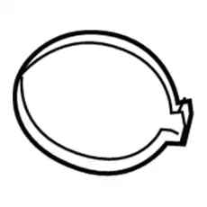CLAMP 68257096AA CHRYSLER