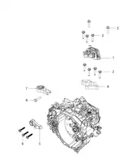 STRUT 68257232AA CHRYSLER