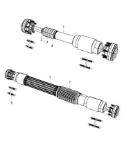 SHAFT 68022107AC CHRYSLER