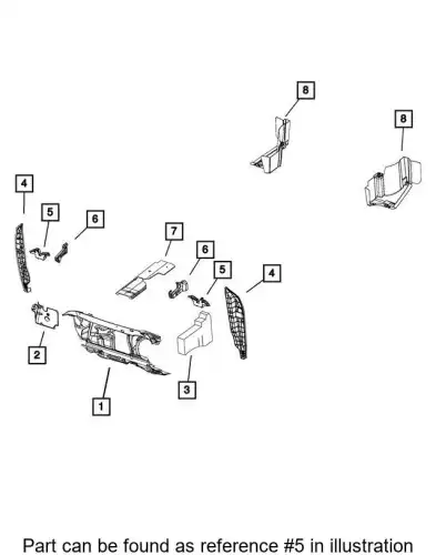 SEAL 68144972AA CHRYSLER
