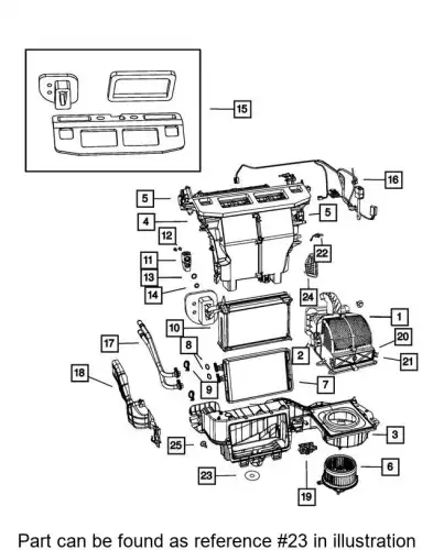 SEAL 68145077AA CHRYSLER