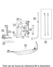 SILENCER 68145526AA CHRYSLER