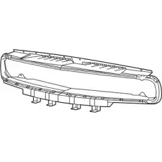 Решетка радиатора CHRYSLER 68258750AC