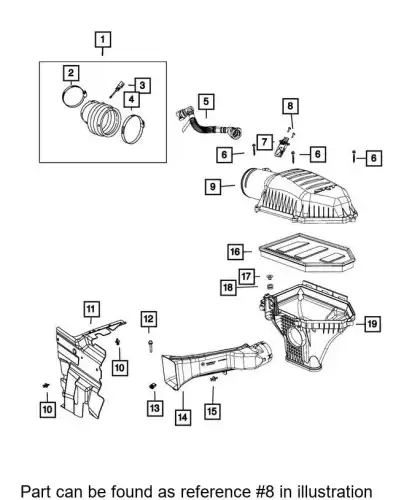 SCREW 68259482AA CHRYSLER