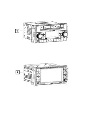 RADIO 68368203AB CHRYSLER