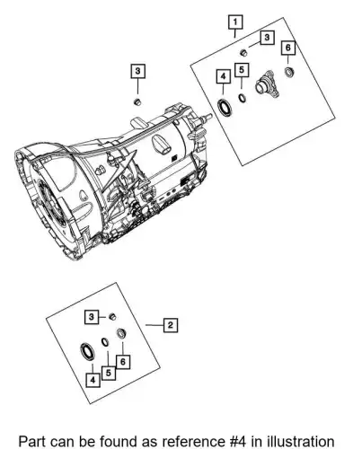 SEAL 68261371AA CHRYSLER