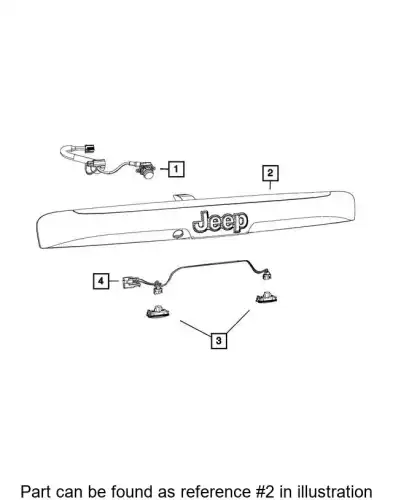 HANDLE 5RL56DX8AA CHRYSLER
