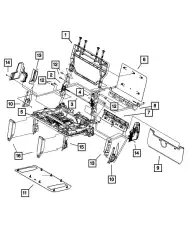 FRAME 68028749AA CHRYSLER