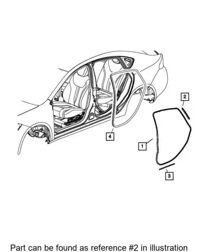 SEAL 68154601AC CHRYSLER