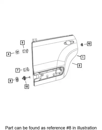 SEAL 68374907AA CHRYSLER