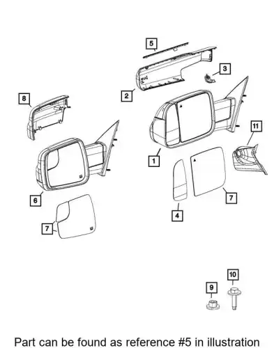 SEAL 68263394AA CHRYSLER