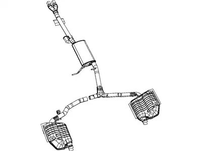 RESONATOR 68158848AB CHRYSLER