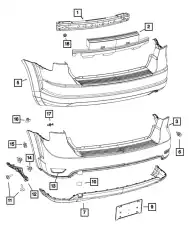 FASCIA 5RS17TZZAD CHRYSLER