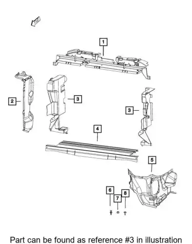SEAL KIT 68381754AA CHRYSLER
