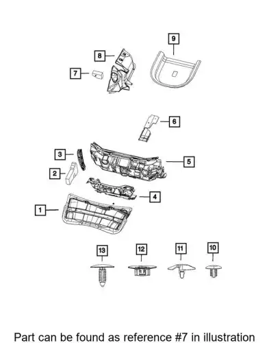 SILENCER 68160387AA CHRYSLER