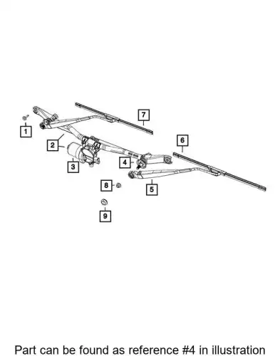 SPACER 68388889AA CHRYSLER