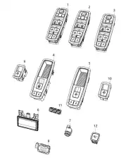 Ручка двери CHRYSLER 68160775AB