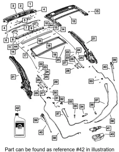 FLUID 68035321AB CHRYSLER