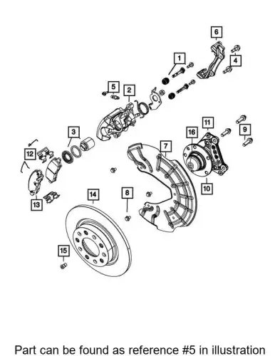 SCREW 68163818AA CHRYSLER